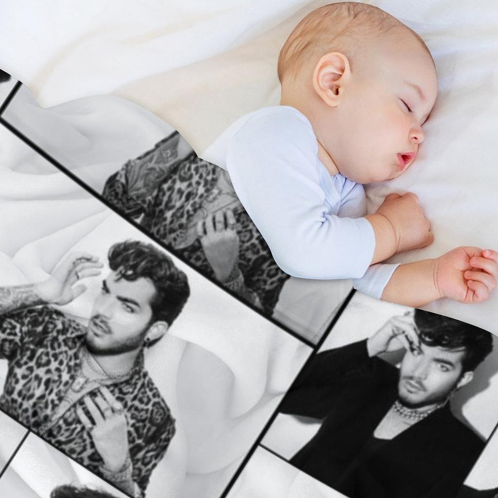 Stunning Adam Lambert Throw Blanket Cute Beach Polar Blankets Sofas Of Decoration Blankets
