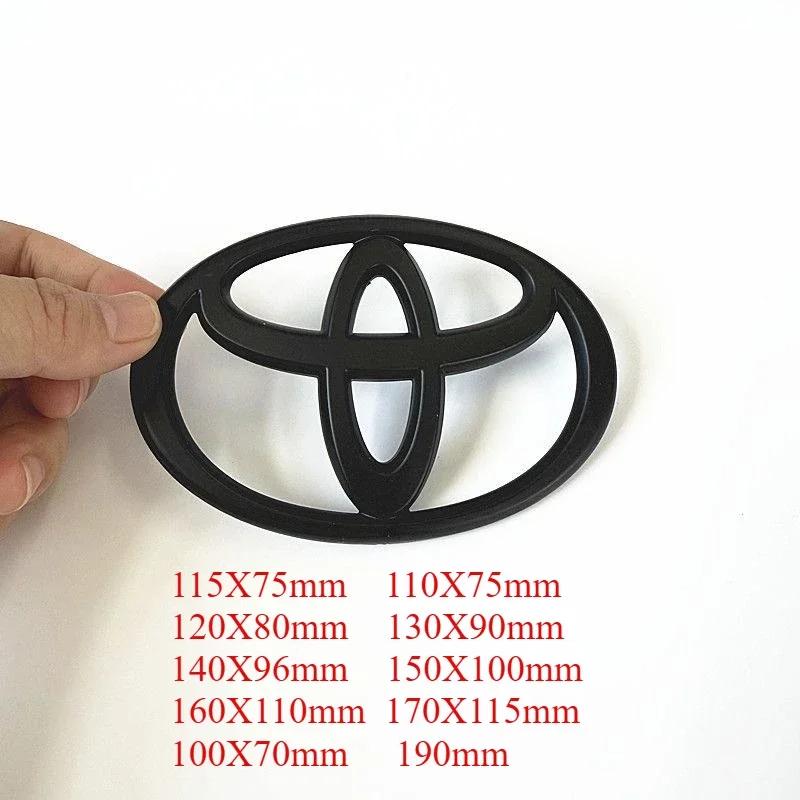 1Pc ABS Car Logo 3D For Toyota Car series Corolla Camry RAV4 Front Head Grill Hood Bonnet Emblem Rear Tail Bumper Trunk Badge