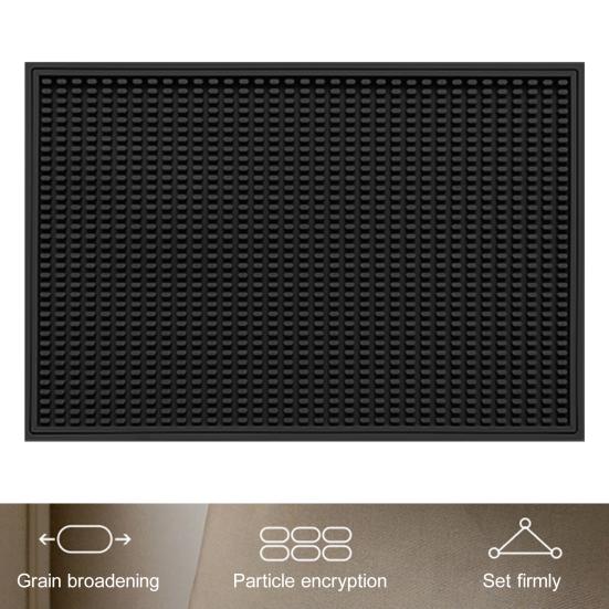 2ks silikonové protiskluzové odtokové barové podložky Moderní minimalistický design izolovaná podložka pro sklenice na víno šetrná k životnímu prostředí