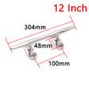 HD 4/5/6/8/10/12 Inch Marine Polished Heavy Duty Boat Cleat Hollow Base Cleat 316 Stainless Steel Boat Dock Rope Line Cleat