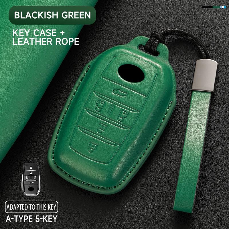 

Кожаный чехол для ключа автомобиля Защитный чехол Брелок Для Toyota Vellfire Alphard 30 Series Previa Tarago 5 6 Аксессуар