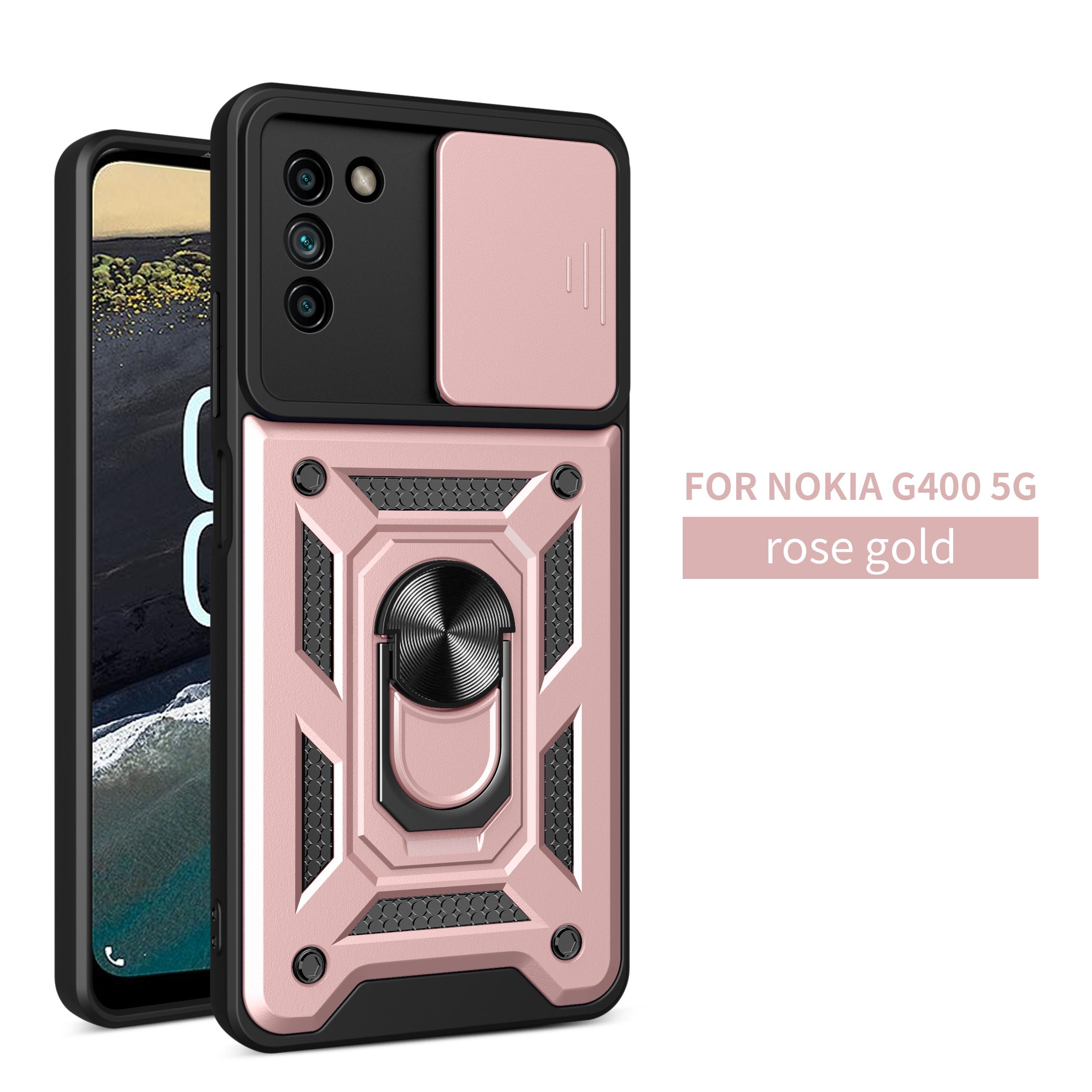 

Протиударний броньований чохол для Nokia X100 G400 G22 G21 G20 G10 G11 Захист об єктива камери Fundas для Nokia C31 C30 C21Plus C110 C20 For Nokia G21 рожевий