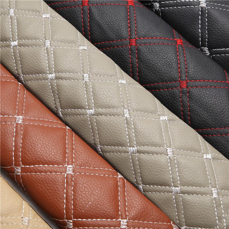 Adjustable Leather Quilted Car Seat Belt Shoulder Pad - Universal, Comfortable, All-Season Protection