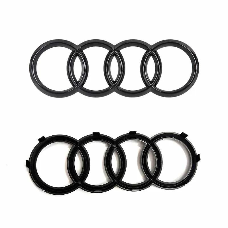 New Auto Accessories Suitable For 0cypd A4 2008-2017 Car Logo 4 Ring Front Grille Badge Rear Emblem Quattro Sline Sticker cypd0