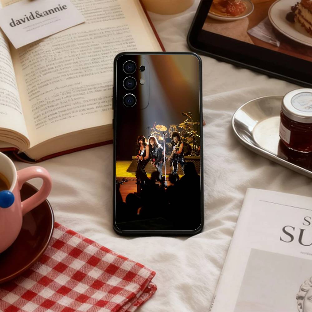 Leggendario B-Bon J-Jovi B-Band Custodia per Telefono Per Samsung S 25,24,23,22,30,21,10,9,Ultra,Plus,Lite,FE,4,5 G Custodia Nera Morbida