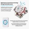 300M Range Wireless Doorbell 60 Chimes Welcome Doorbell Adjustable Volume Smart Doorbell  Apartment