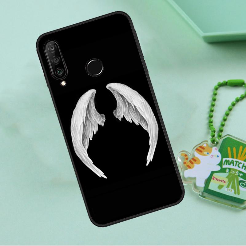 Angel Wings Painting For Huawei Nova 10 9 SE 5T 12s 12i 11i Y91 Y90 Y60 Y70 Y72 Y61 P20 P40 P30 Lite P60 Pro Case