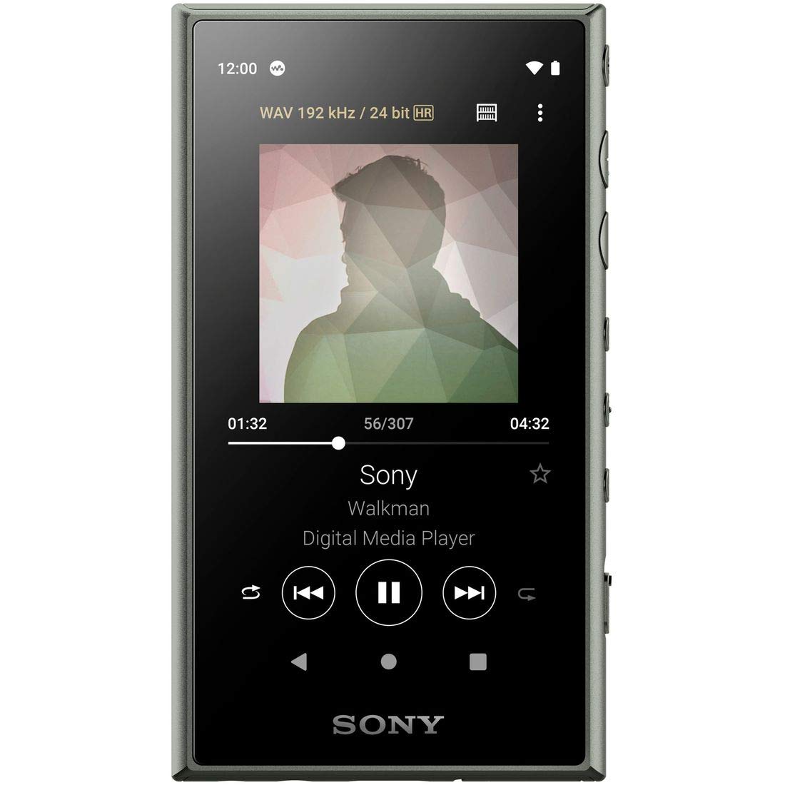 

Sony Walkman A Series MP3 microSD Touch Up to 26 Hours of 360 Reality Ash Green NW-A105 16GB High-Resolution Audio, Player, Bluetooth, Android, Card,