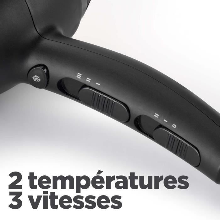 Haartrockner - BaByliss - D563DE Power Dry 2100 - Leichtes und Kompaktes Design