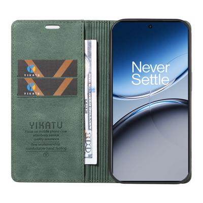YIKATU YK-004 For OnePlus Nord 4 Case Leather Skin-Touch Phone Cover Magnetic Auto-Absorbed