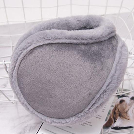 Winter Earmuffs Dual-Color Soft Fleece Lined Warm Ear Muffs Cold Weather Adjustable Headband Earmuffs