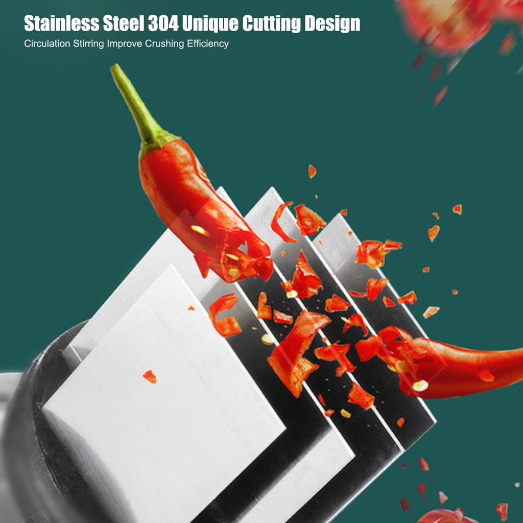 Pressed Garlic Chopper Stainless Steel Manual Garlic Masher Handheld Push Type Garlic Crusher Vegetable Cooking Crusher Kitchen