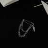 Dark Tassel Pendant Brooch For Men Women Vintage Brooches Punk Stay Gothic Harajuku Streetwear Jewelry