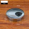 Zinc Alloy Cable Hole Cover 50mm/60mm/80mm Computer Metal Grommet Desk Table Cable Tidy Outlet Wire Cover For Home Office