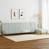 VidaXL Set of 2 Sofas Light Grey Velvet 3216295