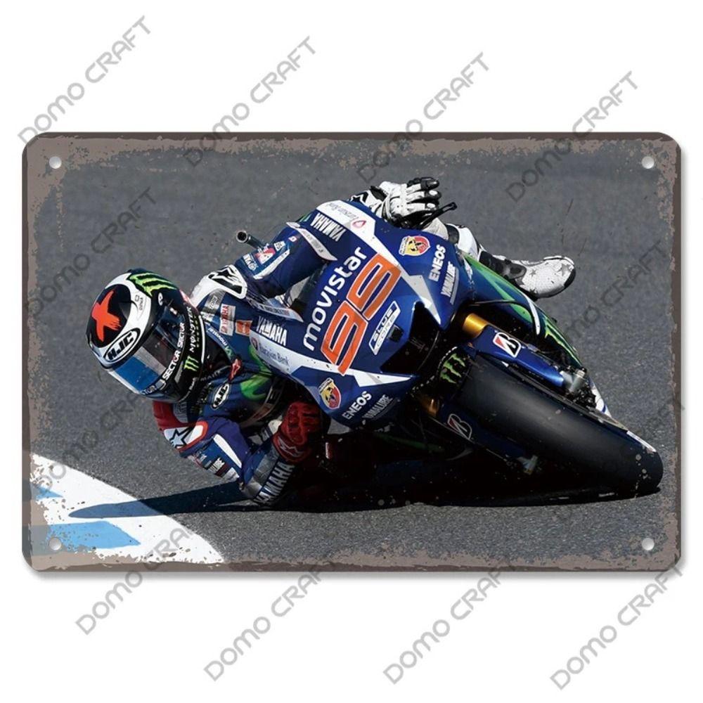 Racing Driver & Rally Metal Tin Signs for Bar Man Cave