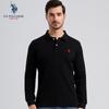 U.S. POLO ASSN. Men's Long-Sleeve Polo Shirt