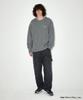 MAHAGRID Basic Logo Nep Knit Sweater Gray(Mg2Efmk605A)