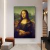 Mona Flat Famous Oil Painting Wall Art Poster Canvas Image Printing Decoration Painting for Living Room Poster