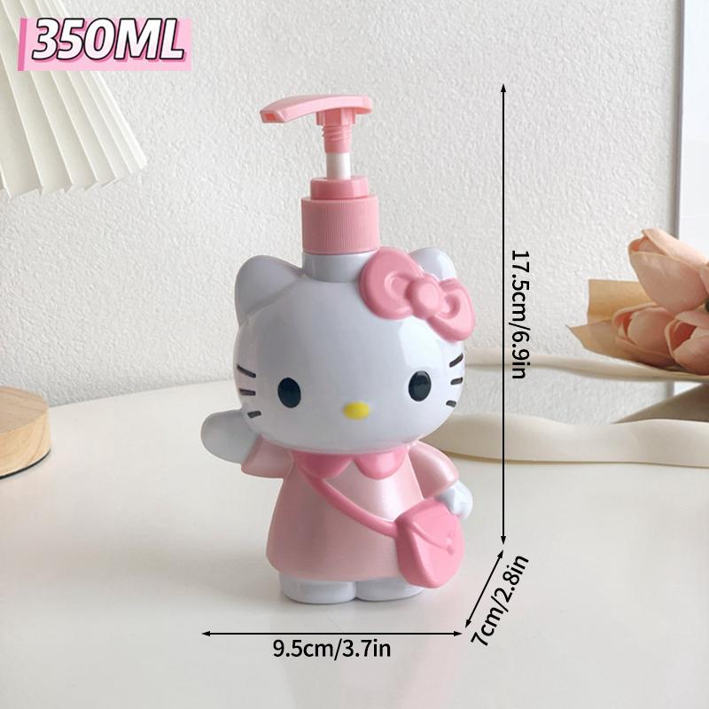 Hello Kitty Dispenser Bottle Storage Containers Cosmetics Perfume Container Bottle Travel Dispenser Bottles Portable Supplies