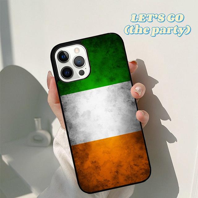 Autumu Ireland Irish Flag Phone Case Cover for iPhone 17 Air 16 16e 15 12 11 13 14 Pro Max Apple Plus Coque