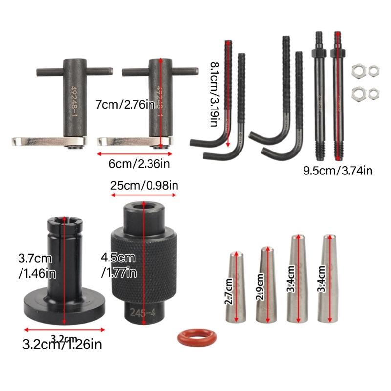 Easy To Use 6706 Fuel Injector Rail Remover & GM245 Seal Tool Fuel System Maintenance Tool set for Car  Automotive Repai