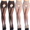 Women Sexy Tights Women Sexy Sheer Pantyhose Open Crotch Sheer Thin Thigh-high Stockings