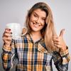 1Pcs Tea Distributor Heat-Resistant Glass Teacup Household Kitchen Hot Tea Cup Elegant Design Easy Clean Drinking Cup