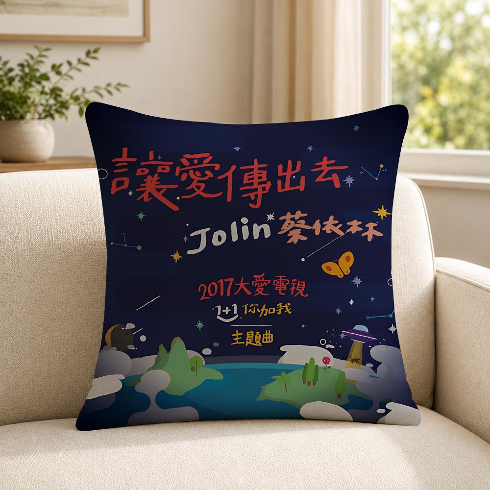 Singer JJOLIN Cushion Cover Soft Short Plush SkinFriendly Cushion Case for MultiScene Use