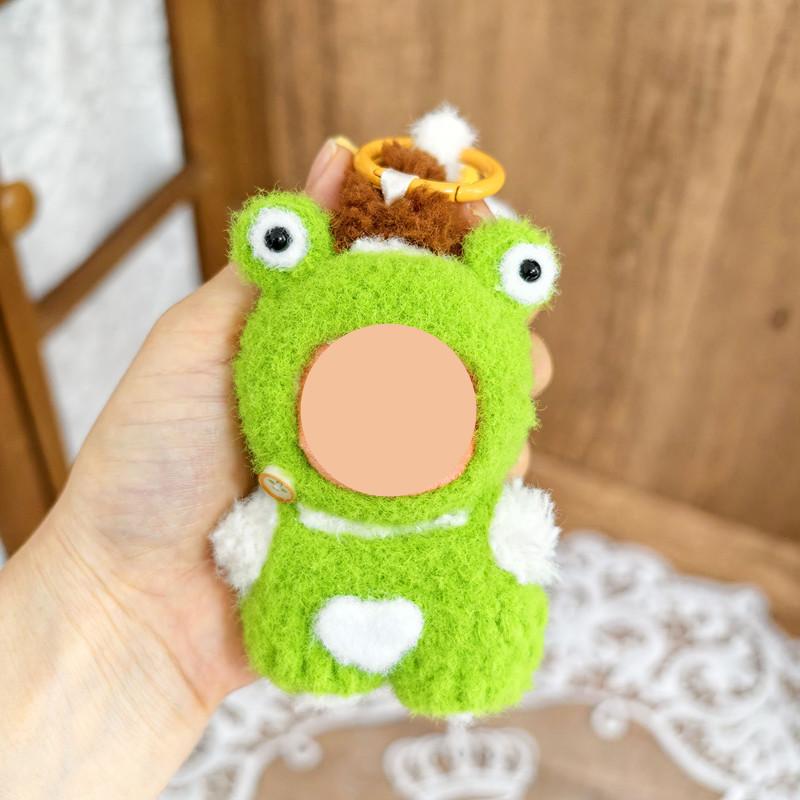 [Cloth Only]  the Frog  Accessories Doll Clothes for Cute  Doll, Pure Handmade Frog Set.