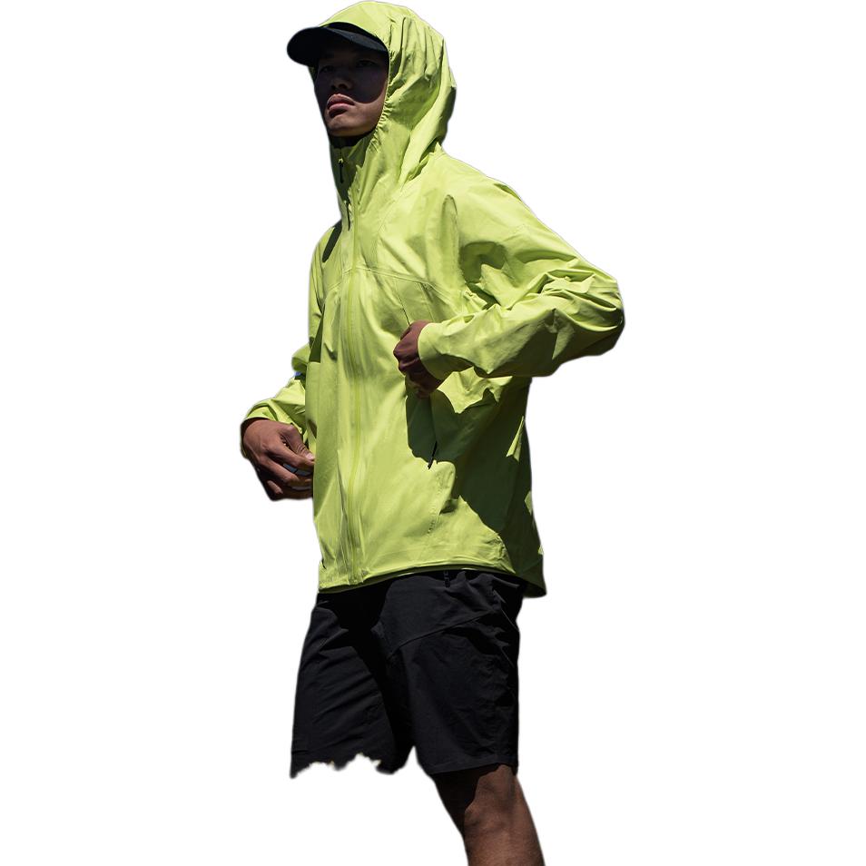 Anta Champion Series Solid Color Zip-Up Hooded Sports Windbreaker Men Outerwear Light-Pink Gray 152420615-1