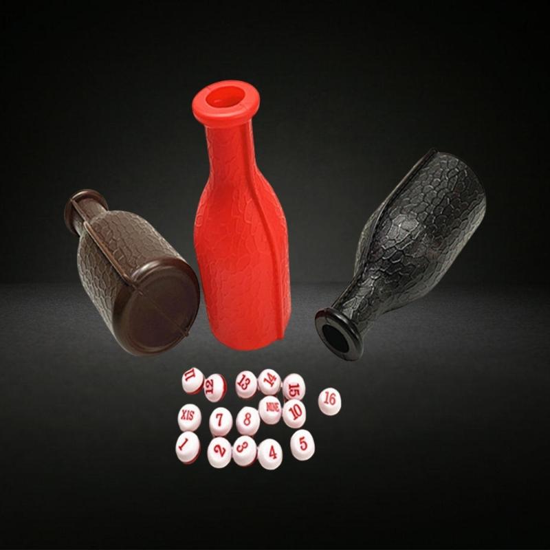Billiard Pool Bottle Pool Table Accessory Billiard Pool Shaker Pool Billiard Table Pool Shaker Bottle with Tally Balls