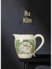 Ru Kiln Ceramic Yellow Duck Tea Dispenser - Elegant Kung Fu Tea Set Accessory