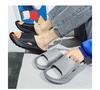 Large size slippers sports beach shoes couple new home non-slip one-word drag household Leather