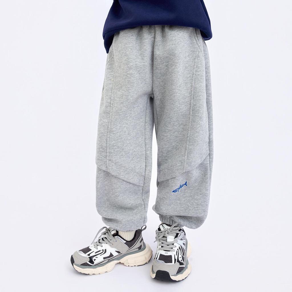 Pojkars 2025 Vinter Fleecefodrade Sportbyxor - Trendiga och Casual för Barn