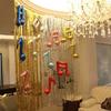 Quality Foil Fringe Curtains Party Decoration 1*2M Women Wedding Backdrop Tinsel Foil Curtain Gold for Birthday Party