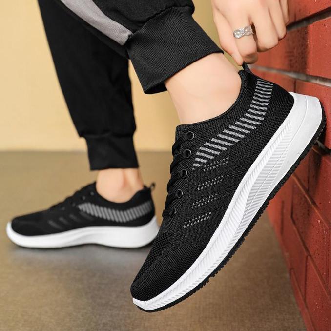 Baskets Chaussures Décontractées Respirantes pour Homme Chaussures de Course Légères à Semelle Souple Antidérapantes pour Homme