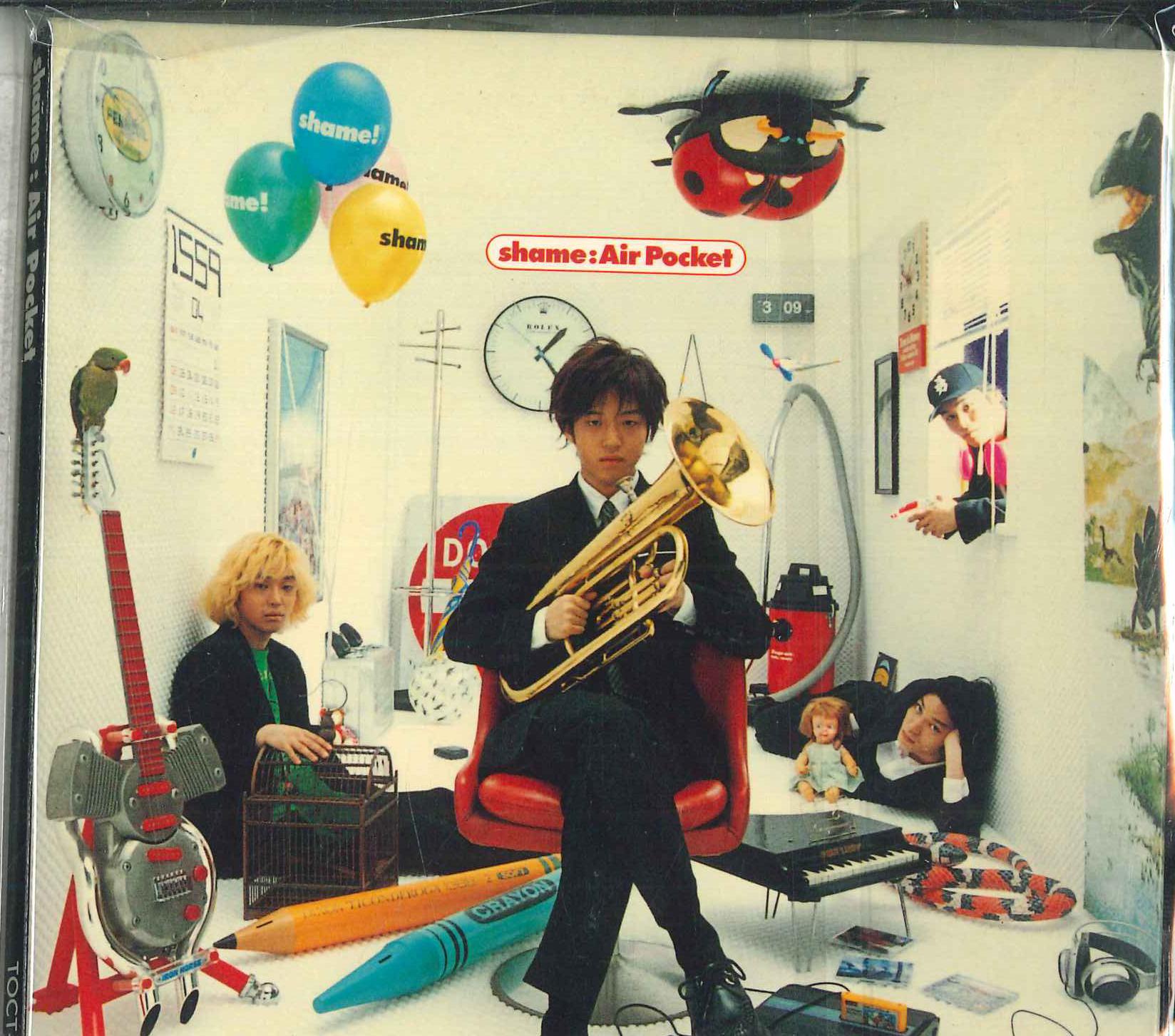 

CD SHAME - Air Pocket TOCH24348 TOSHIBA EMI 2000 Japan Obi Rock Used