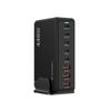 Desktop Charging Station 3x USB-A 5x USB-C GaN QC3 440W - Black