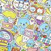 Cute Cartoon Sticker Anime Character Waterproof Moe Sticker Pack for Water Presents 50-Piece Set, Stickers, Decals, Goods, Guitars, Cars, Bicycles,