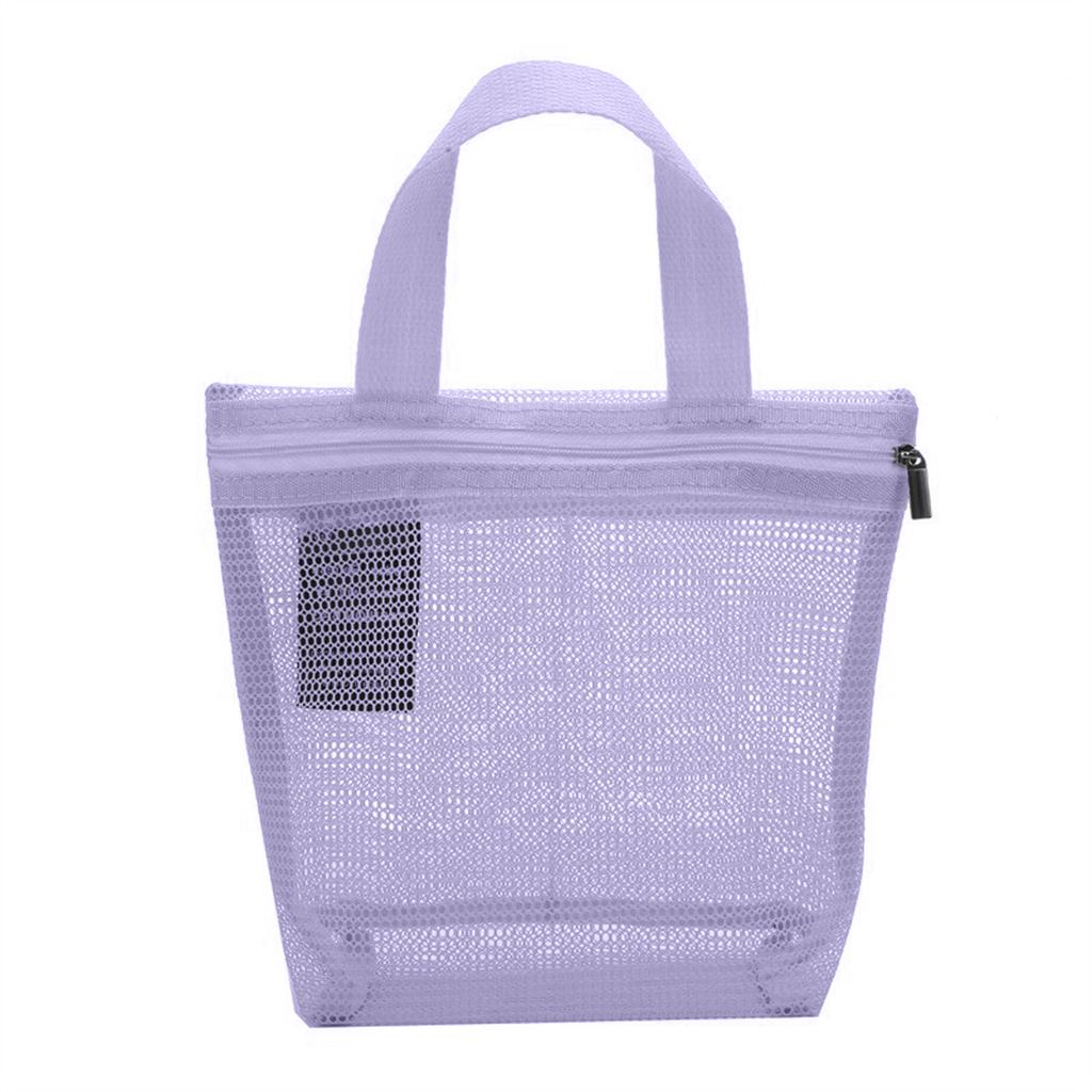 Quick Drying Mesh Shower Pack Bag Portable for Traveler Students and Fitness Enthusiasts Easy To Store Toiletries