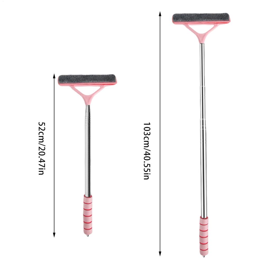 Windshield Cleaner Tool Auto Window Cleaner Glass Defogging Brush Retractable Auto Glass Wiper Dust Removal For Vehicle