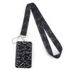 Moon Planet Cell Phone Lanyard: ID, Campus Meal, and Bus Card Holder