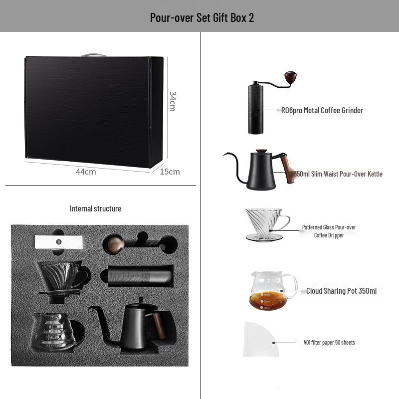 Premium Coffee Pour-Over Gift Set - Complete Utensil Collection