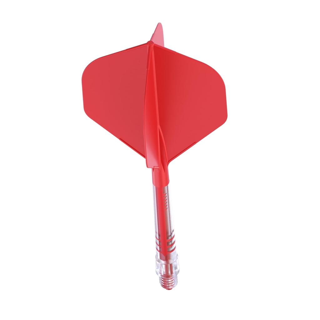 CUESOUL Integrated Dart Flights ROST AK57 Carbon Fiber Shaft Big Standard Shape 3 Sets CS-AK57DB2-6