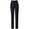 2023 Winter Women's High-Waist Fleece-Lined Straight-Leg Pants - Warm, Elastic, Casual Wear for Moms.