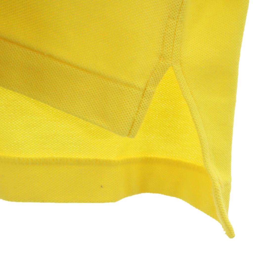 NAUTICA Short sleeve Polo shirt M yellow Fawn Men's Used