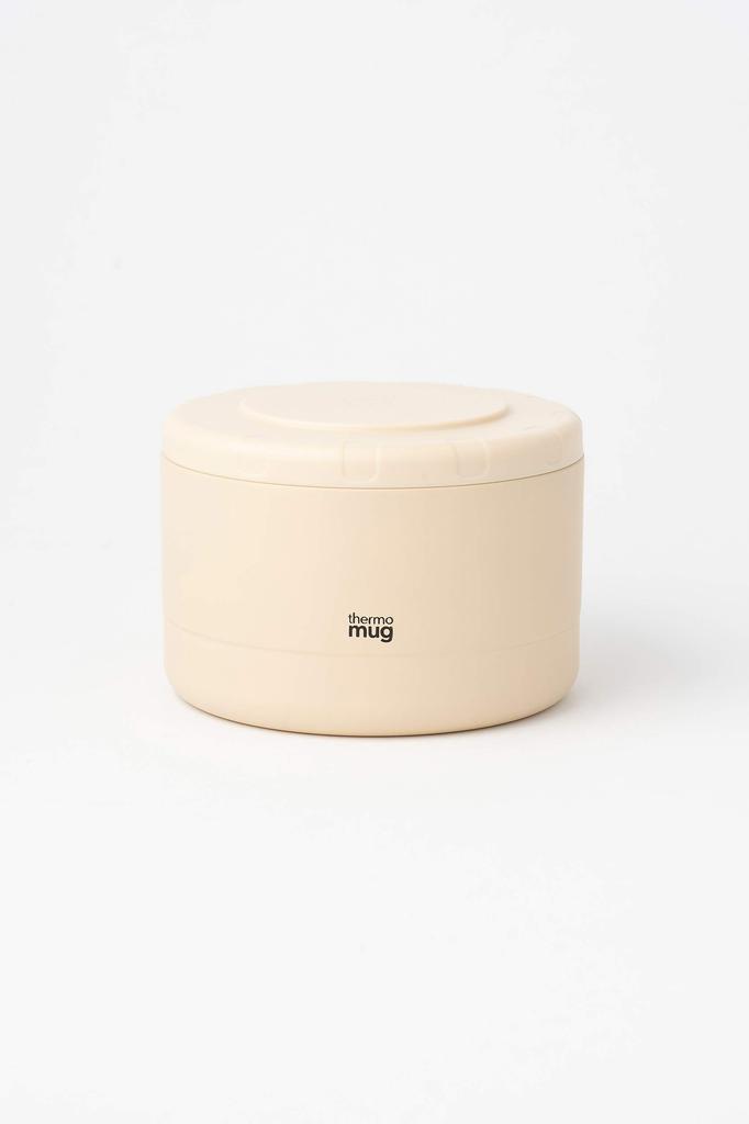 THERMO MUG Thermo Mug Container, Insulated Lunch Jar, Ivory, C20-21, 210ml
