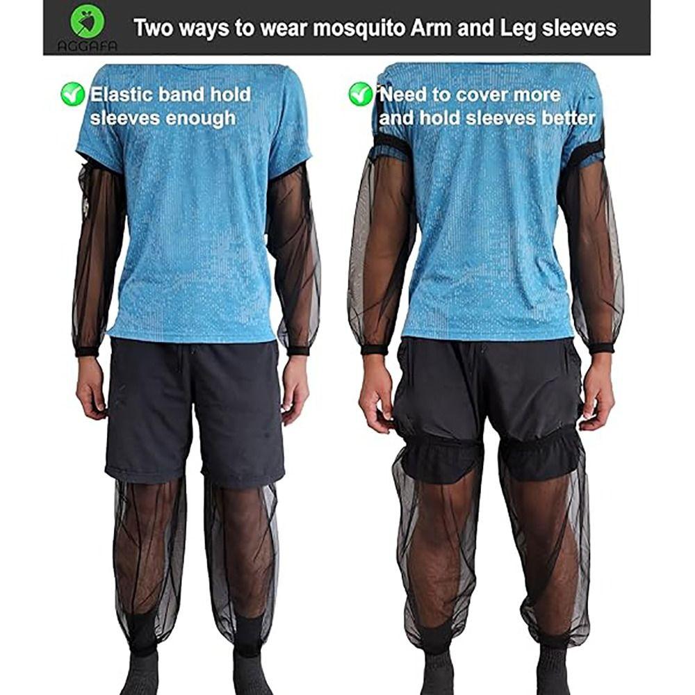 Mesh Leg Sleeves Lightweight Leg Mosquito Nets New Anti-mosquito  Outdoor