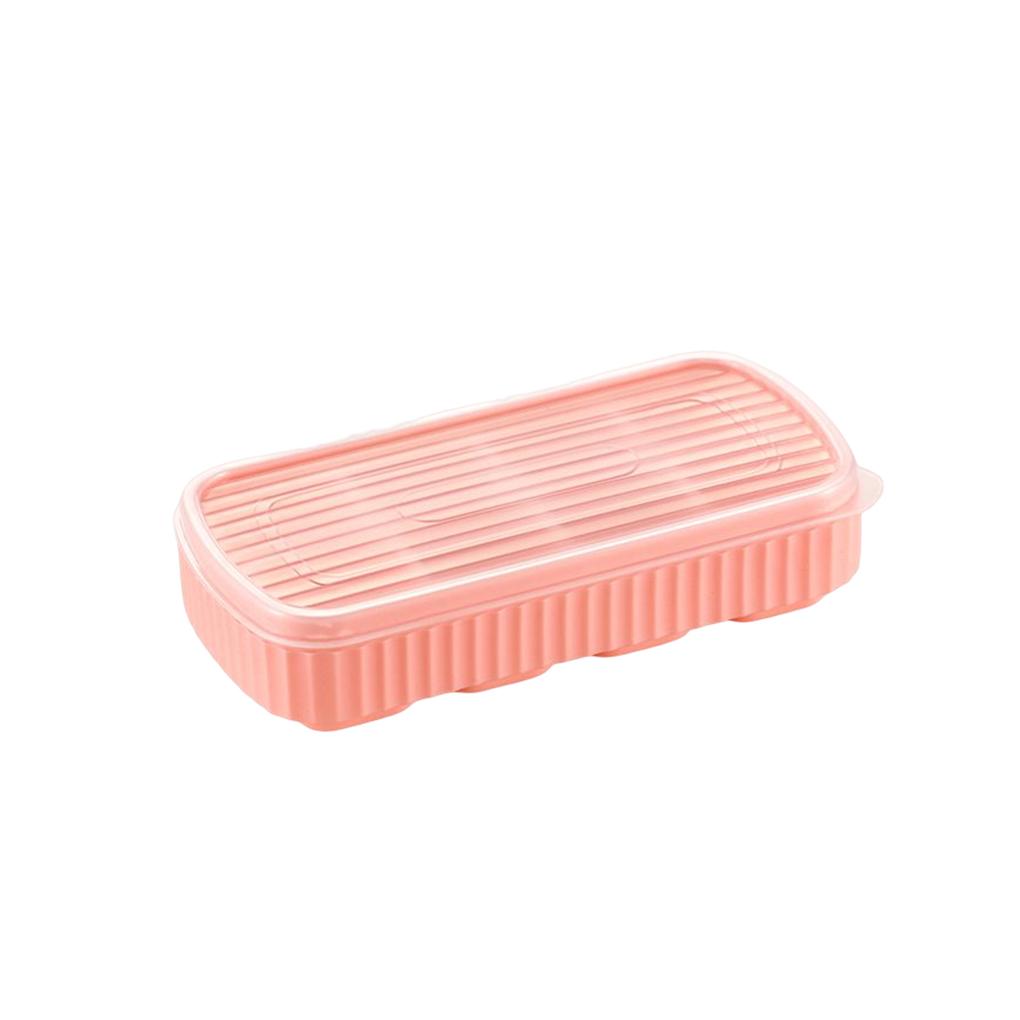 

Портативная многоразовая силиконовая форма для кубиков льда Bar Club Гибкая пылезащитная форма для кубиков вина с крышкой Аксессуары для гаджетов розовый